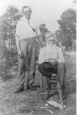 Dennis Perdue Toler and son, John Toler.